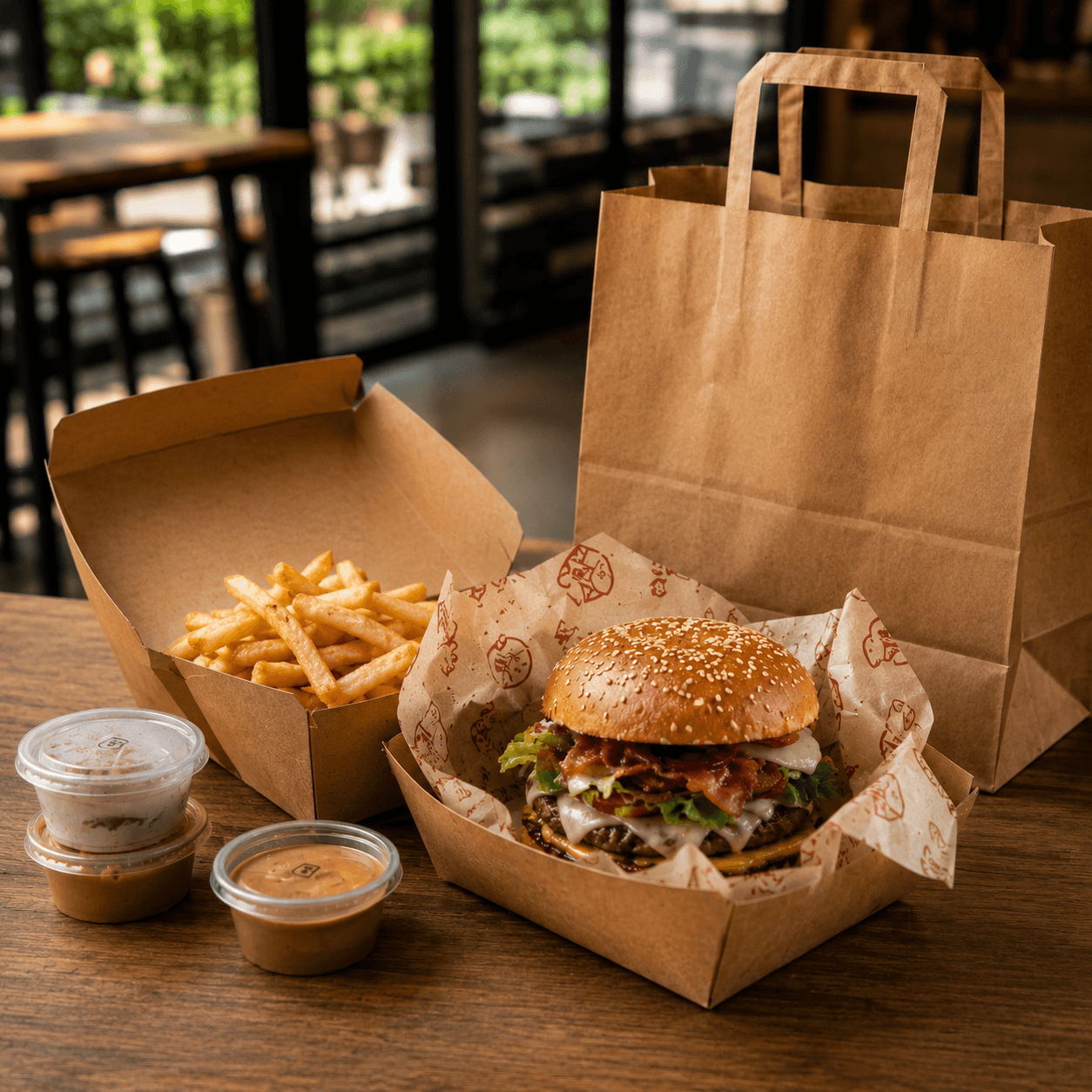 Burger & Chicken Shops