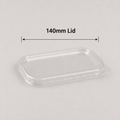140mm PP Lids for 360,450ml Rectangular containers (pack of 300)