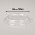 165mm PET/PP Lids for 1100,1300ml Kraft Bowls (Pack of 300)