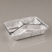 3 compartment aluminium foil meal tray