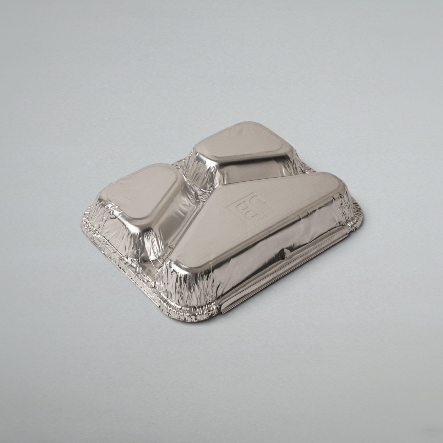 3 compartment aluminium foil meal tray