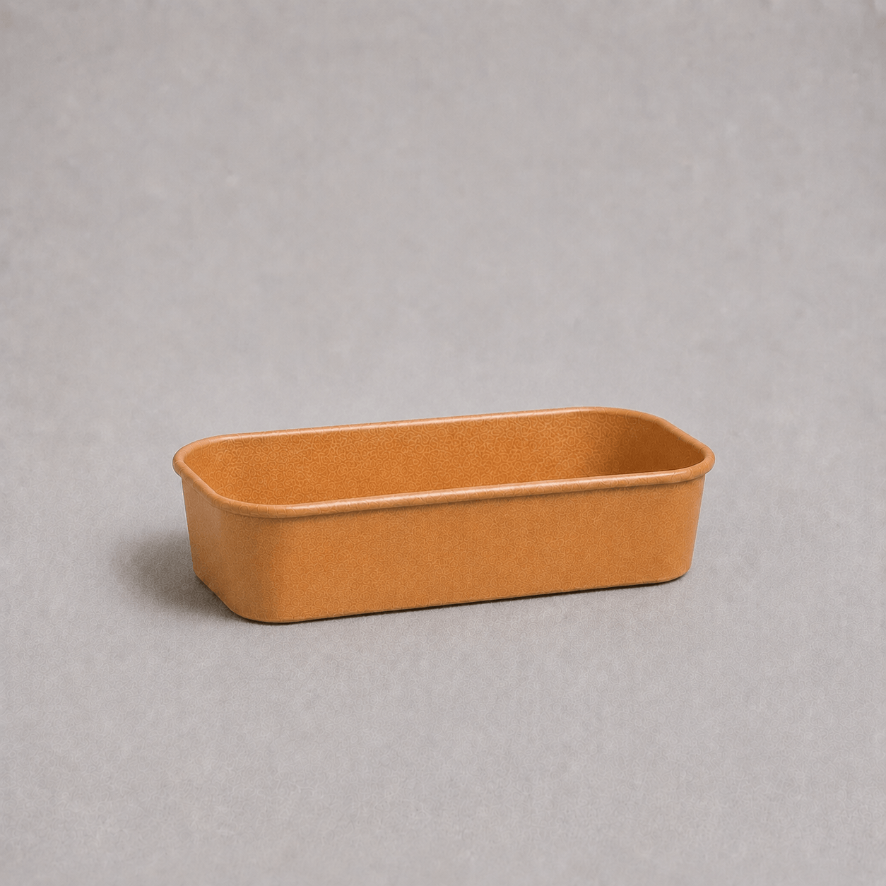 500ml kraft rectangular food container for takeaway food