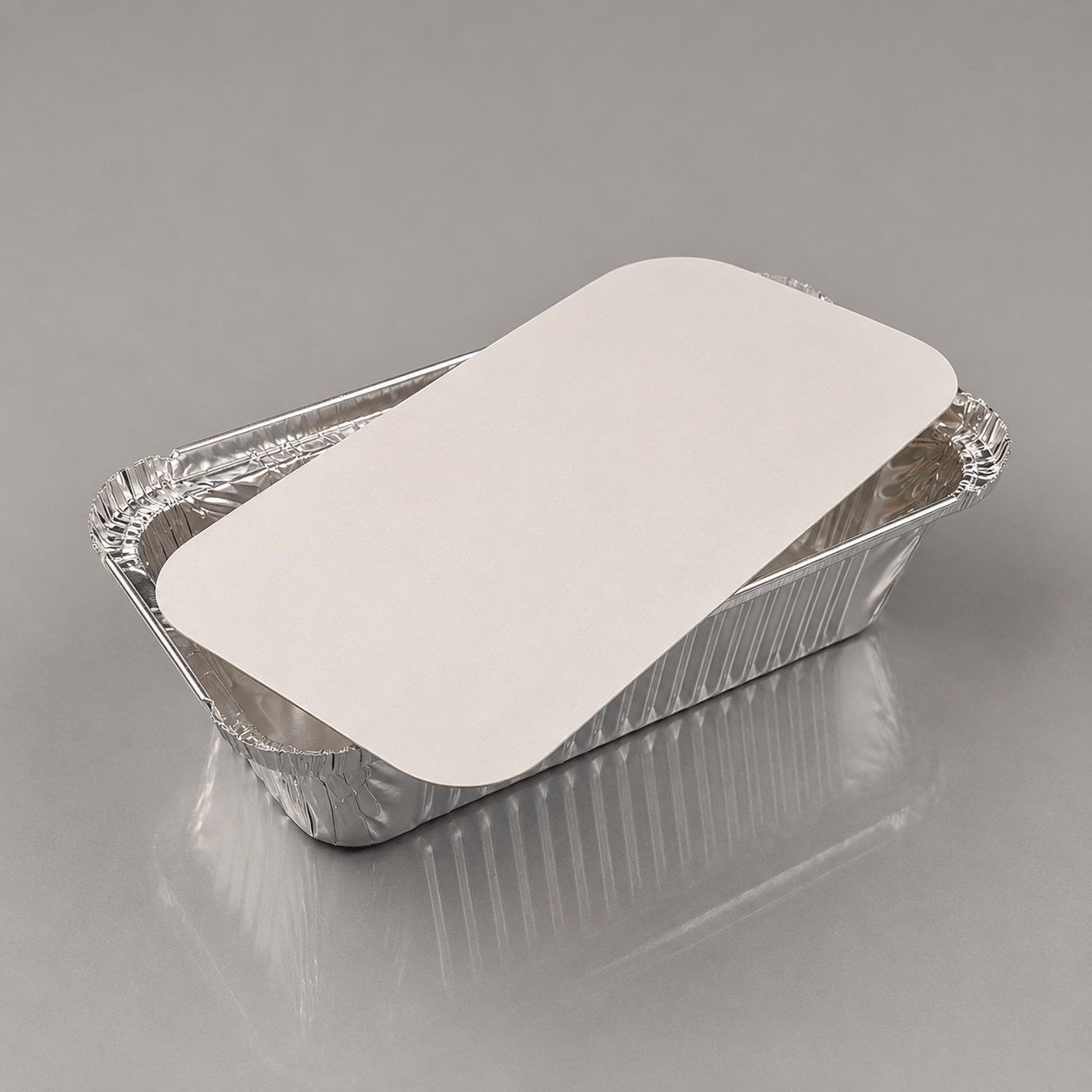 6A aluminium foil container, alternative view