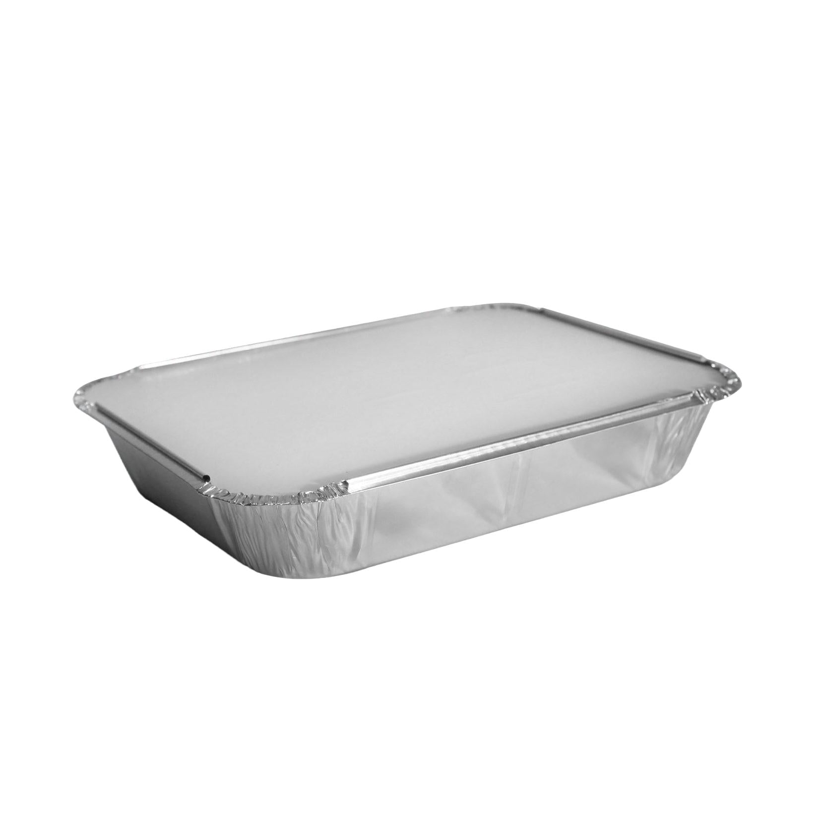7x9 inch aluminium foil container with board lid