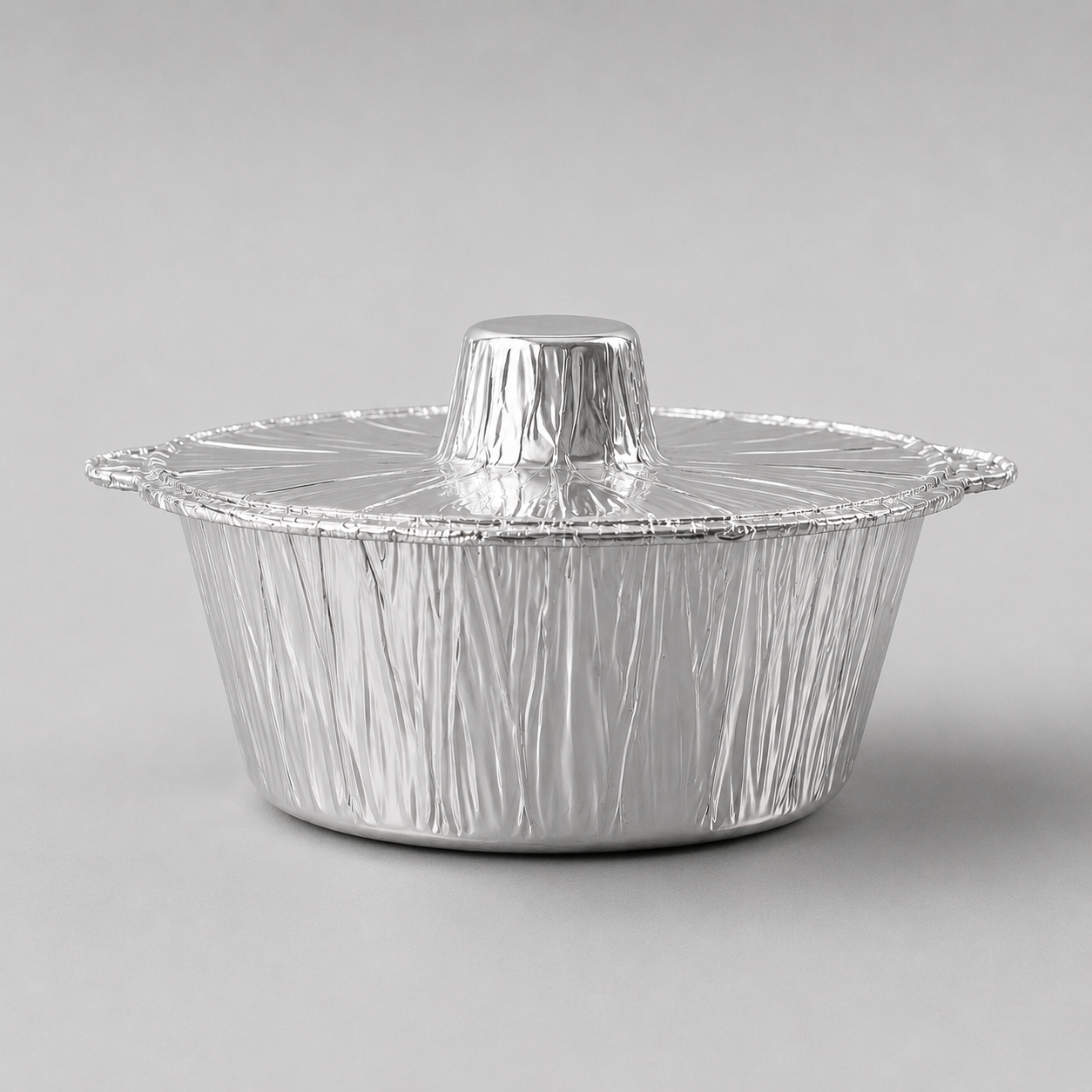 Aluminium Pots + Lids (Pack of 60)