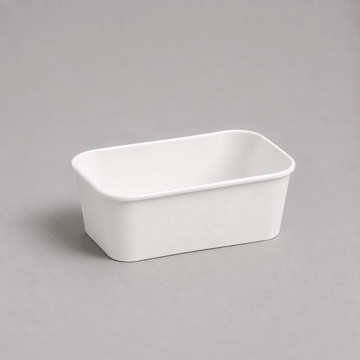 Small rectangular kraft container, 450ml