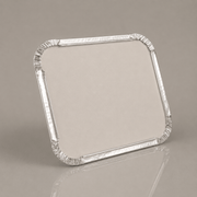 Board lid for 3 compartment aluminium trays