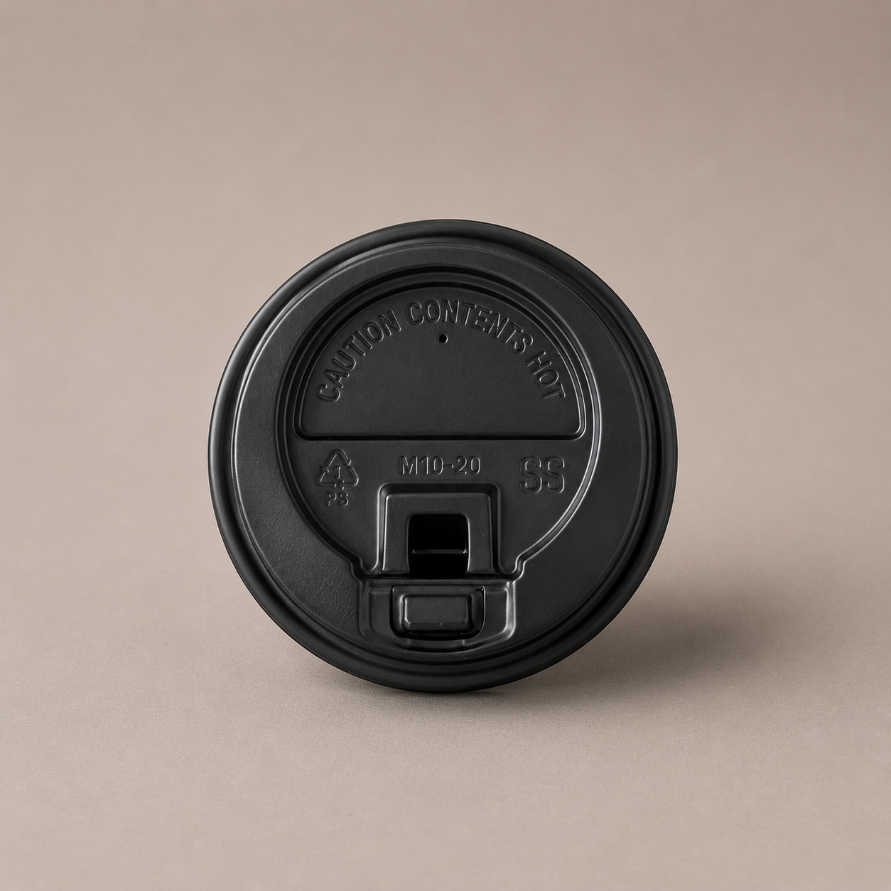 Sip-through lid, 80mm, for 8oz coffee cups