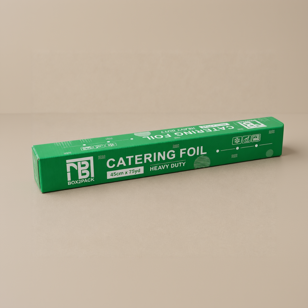 Kitchen foil roll, detail view
