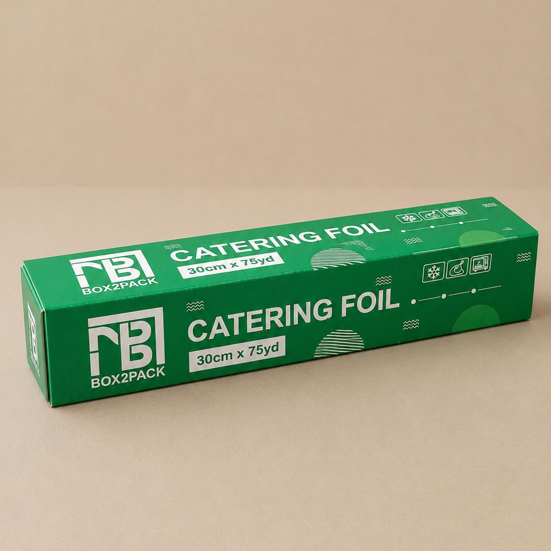Kitchen foil roll boxed