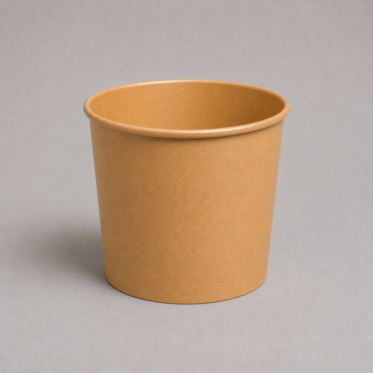 Large kraft soup containers, 26oz and 32oz