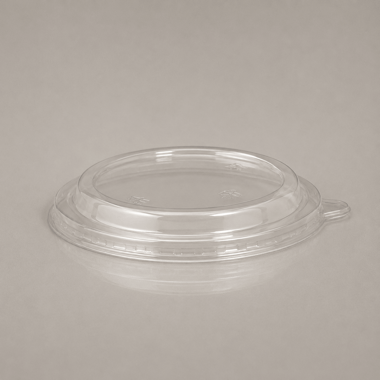 Clear vented PP lid, 185mm, for 900ml and 1500ml kraft bowls