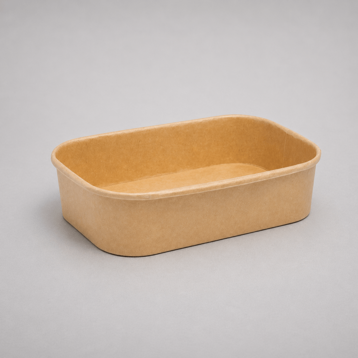 Rectangular kraft food containers, 500ml to 1000ml