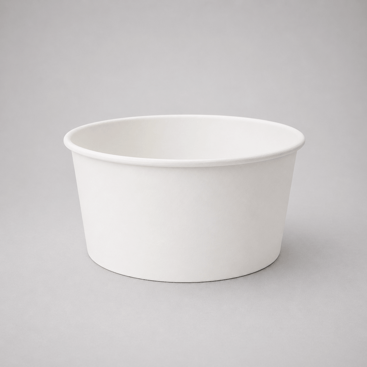 1000ml white round kraft bowl