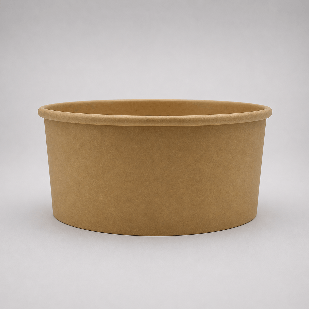 900ml and 1500ml round kraft bowls