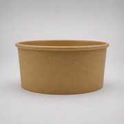900ml and 1500ml round kraft bowls