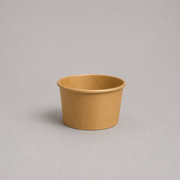 Insulated kraft portion pots, 10oz, 12oz and 16oz